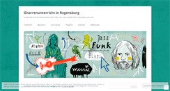 Desktop Screenshot of gitarrenunterrichtregensburg.com